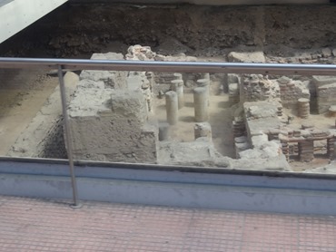 296. Athens Roman Era Excavtion in Street
