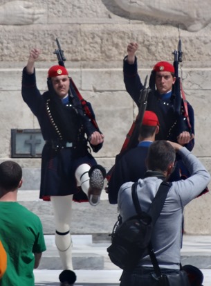 307. Athens Changing of Guard at Parliament